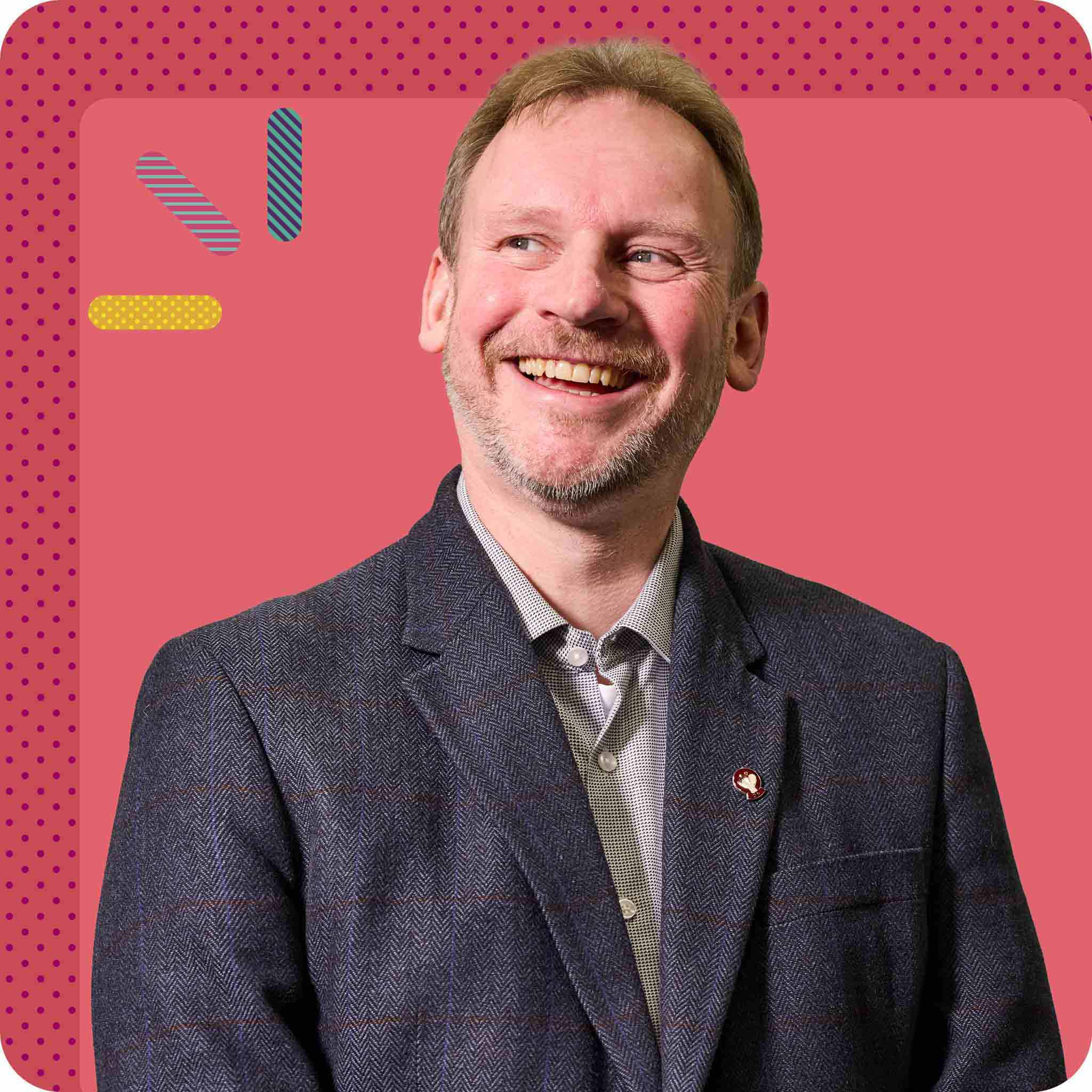 Image of a lecturer in from the school of Applied Sciences