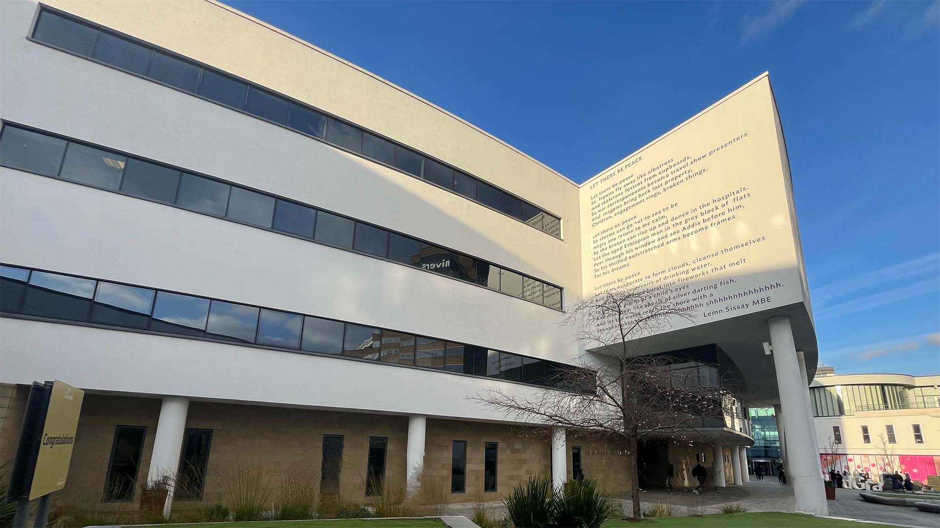 The Richard Stenitz building at the University of Huddersfield