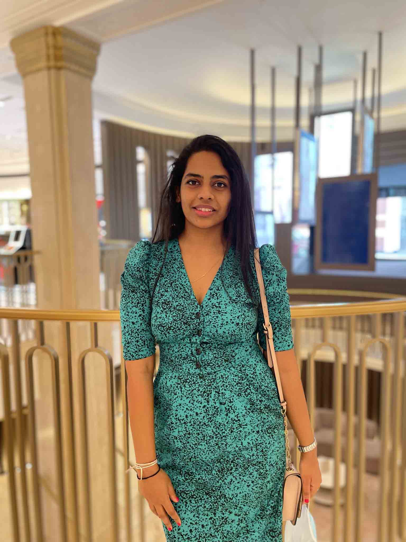 MSc student Kavindya De Silva