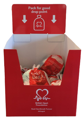 Heart Foundation collection bin