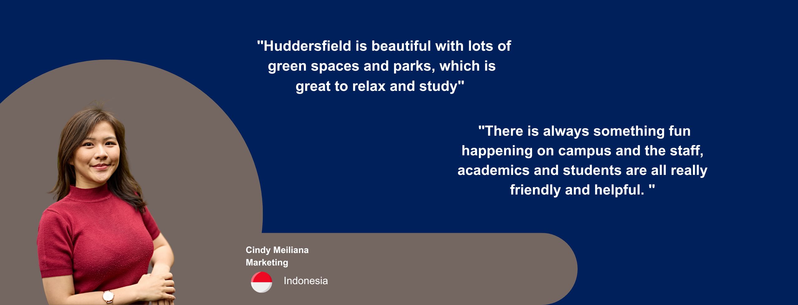 Cindy, quote, Indonesian student