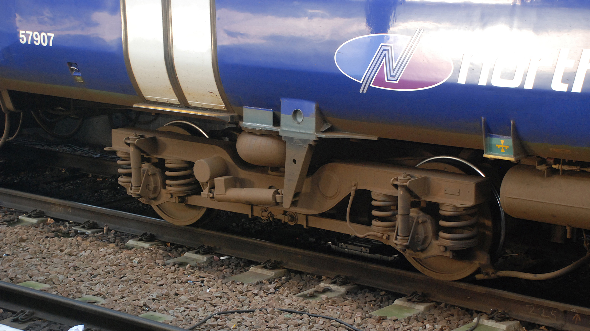 lighter-weight bogie