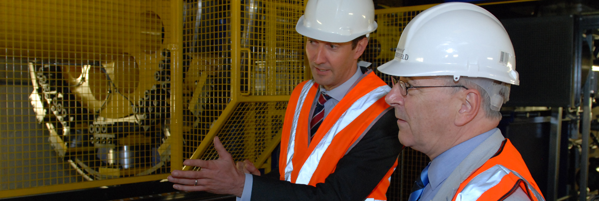 Head of Network Rail visits Institute of Railway Research - University ...