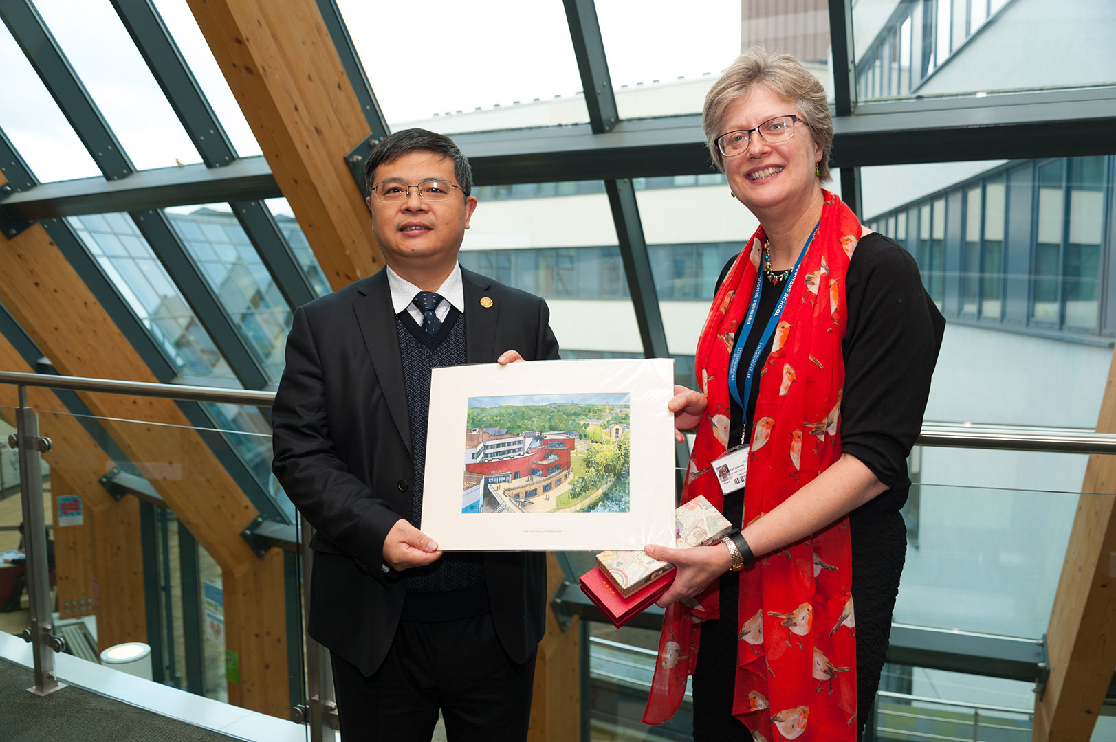 Fujian Normal University Visit Huddersfield Business School