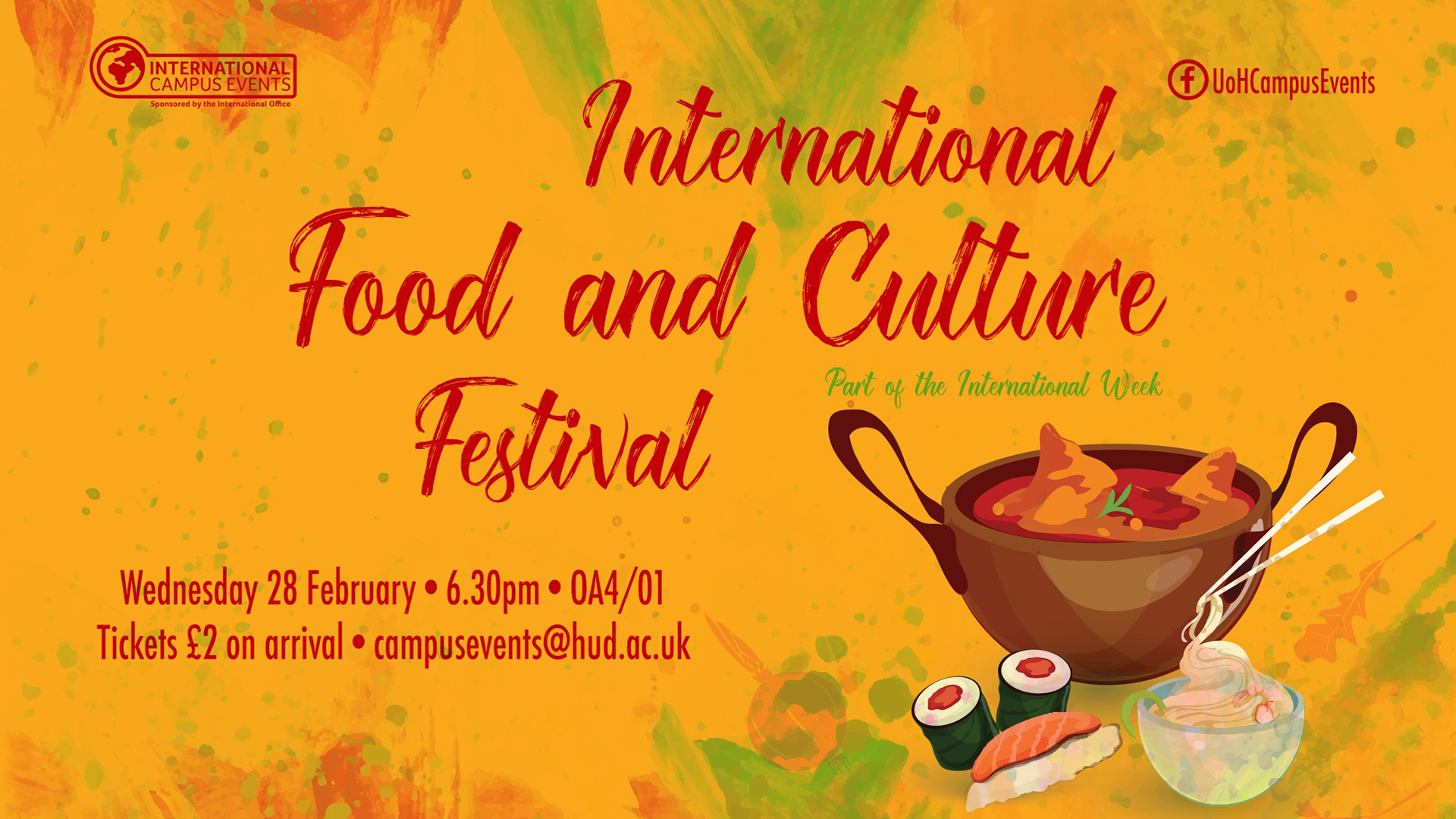 image for International Food and Culture Festival Feb 2018