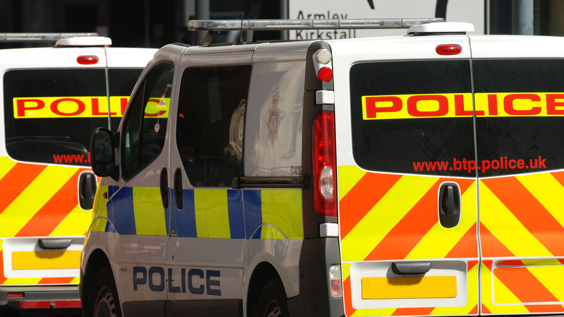 Police vans