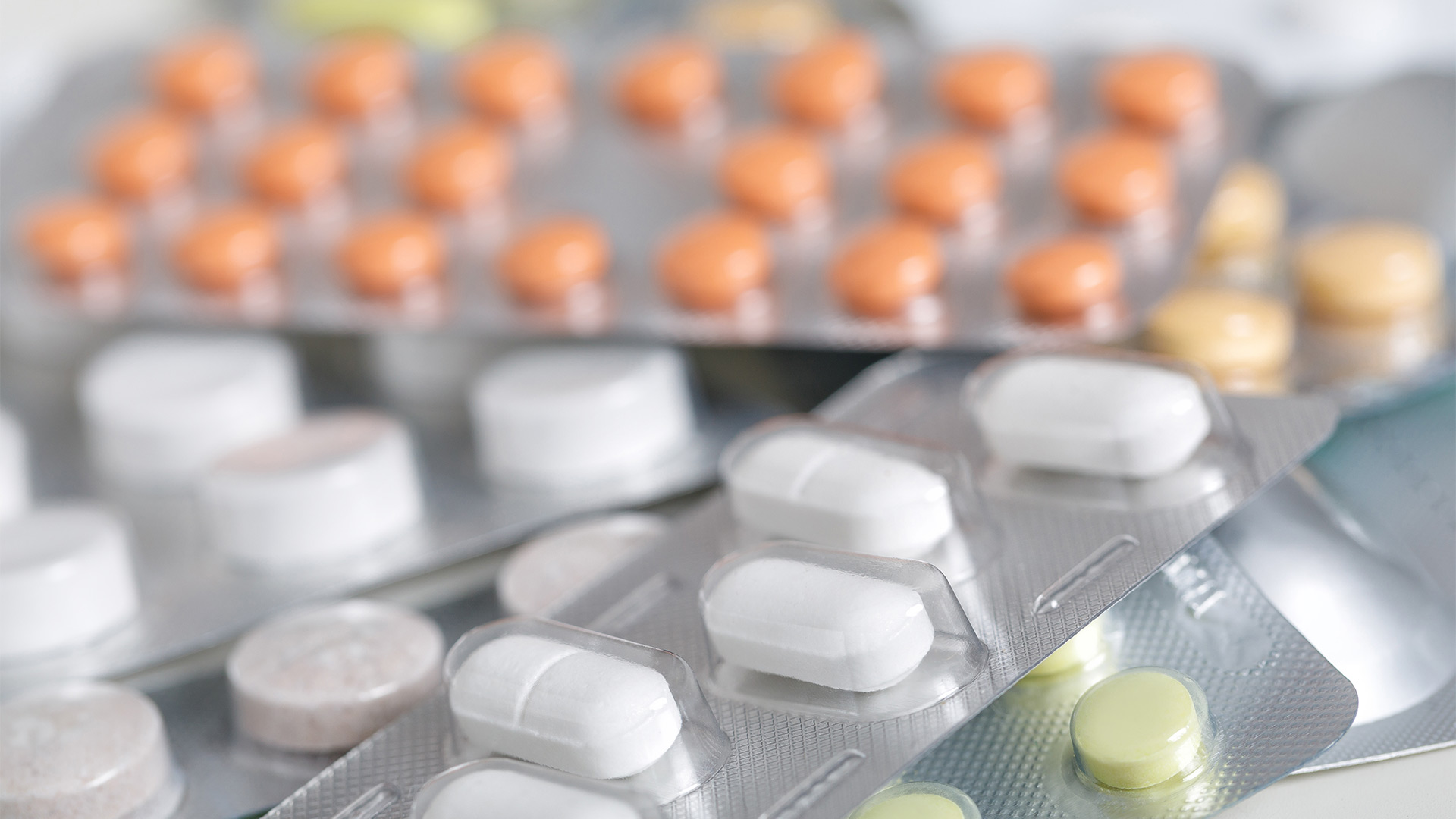 packets of various medication