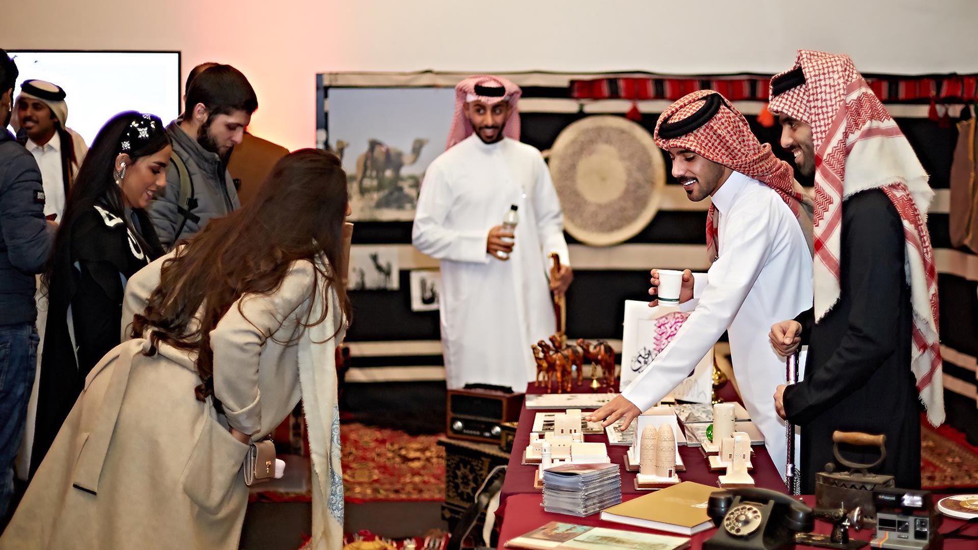 Huddersfield students celebrate Qatar National Day 2019 