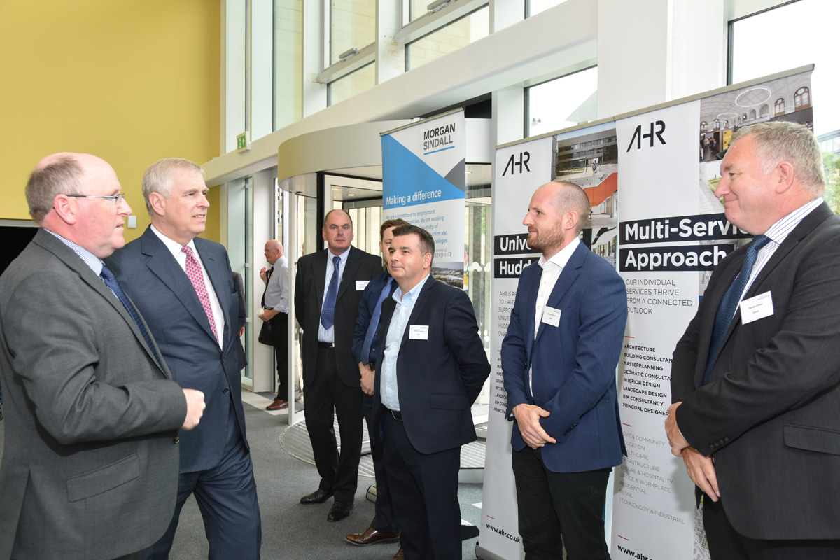 HRH The Duke of York opens the £30m Barbara Hepworth Building