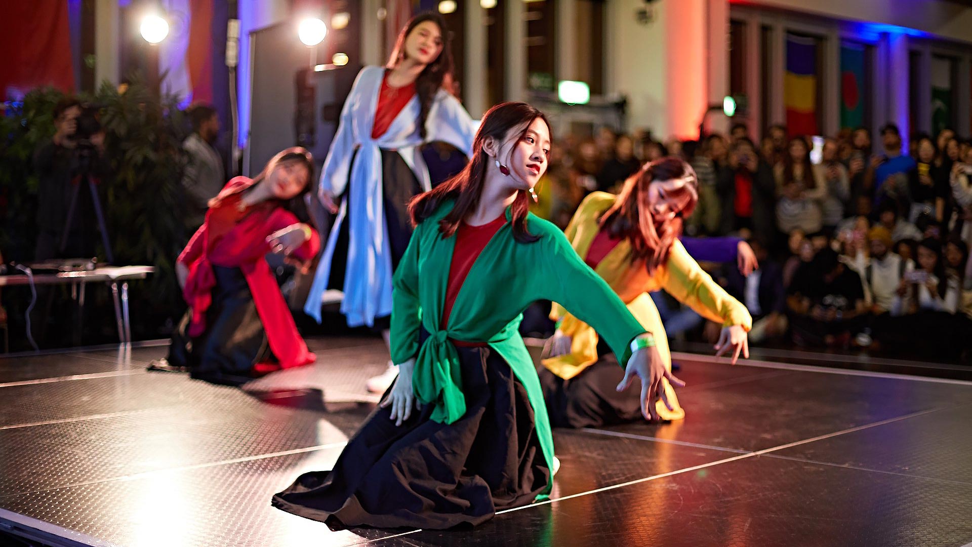 Dancer at the 10th global food and culture festival