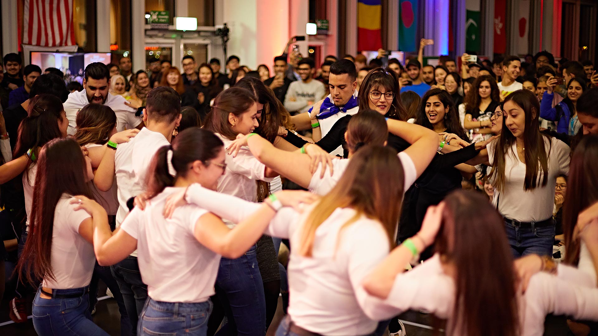 Greek dancers at the 10th global food and culture festival