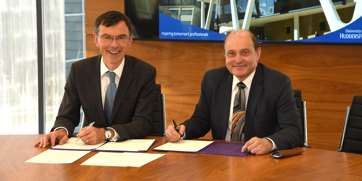 Bahrain’s Royal University for Women memorandum of understanding - Professor Tim Thornton and Dr David Stewart