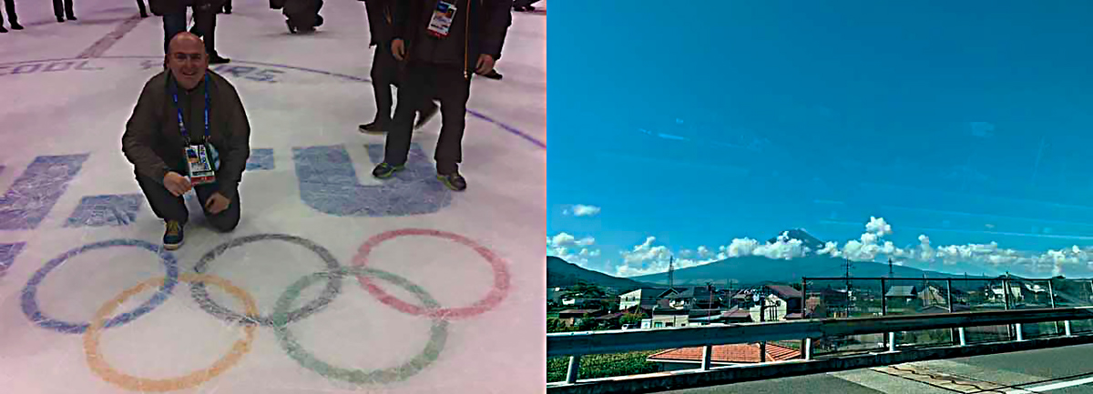 David Easson in Sochi and in Japan