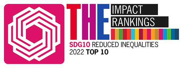 Times Higher Education SDG10 logo