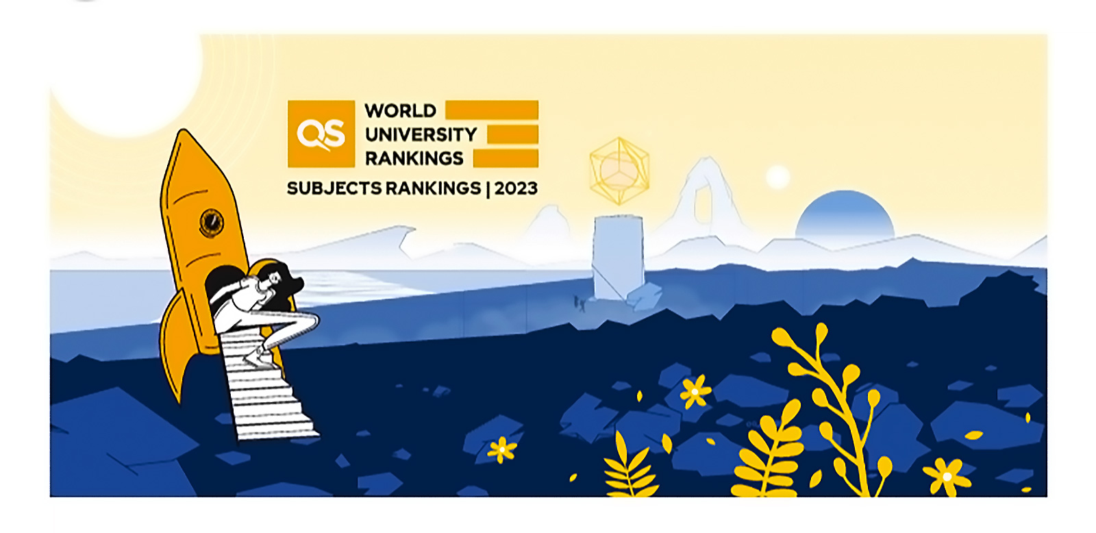 QS World University Ranking by Subject graphic