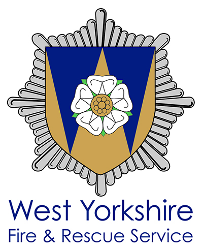 West Yorkshire fire and rescue service logo badge