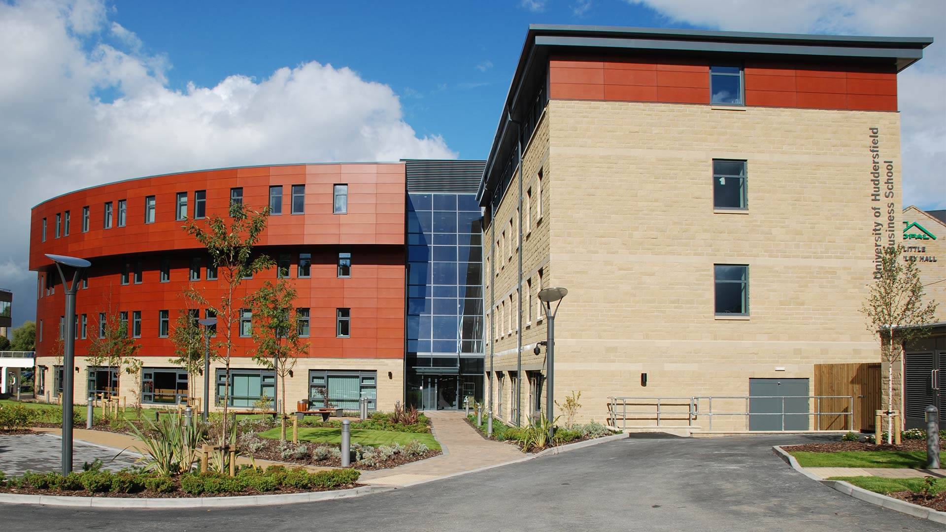 The Charles Sikes building at the University of Huddersfield, home to Huddersfield Business School