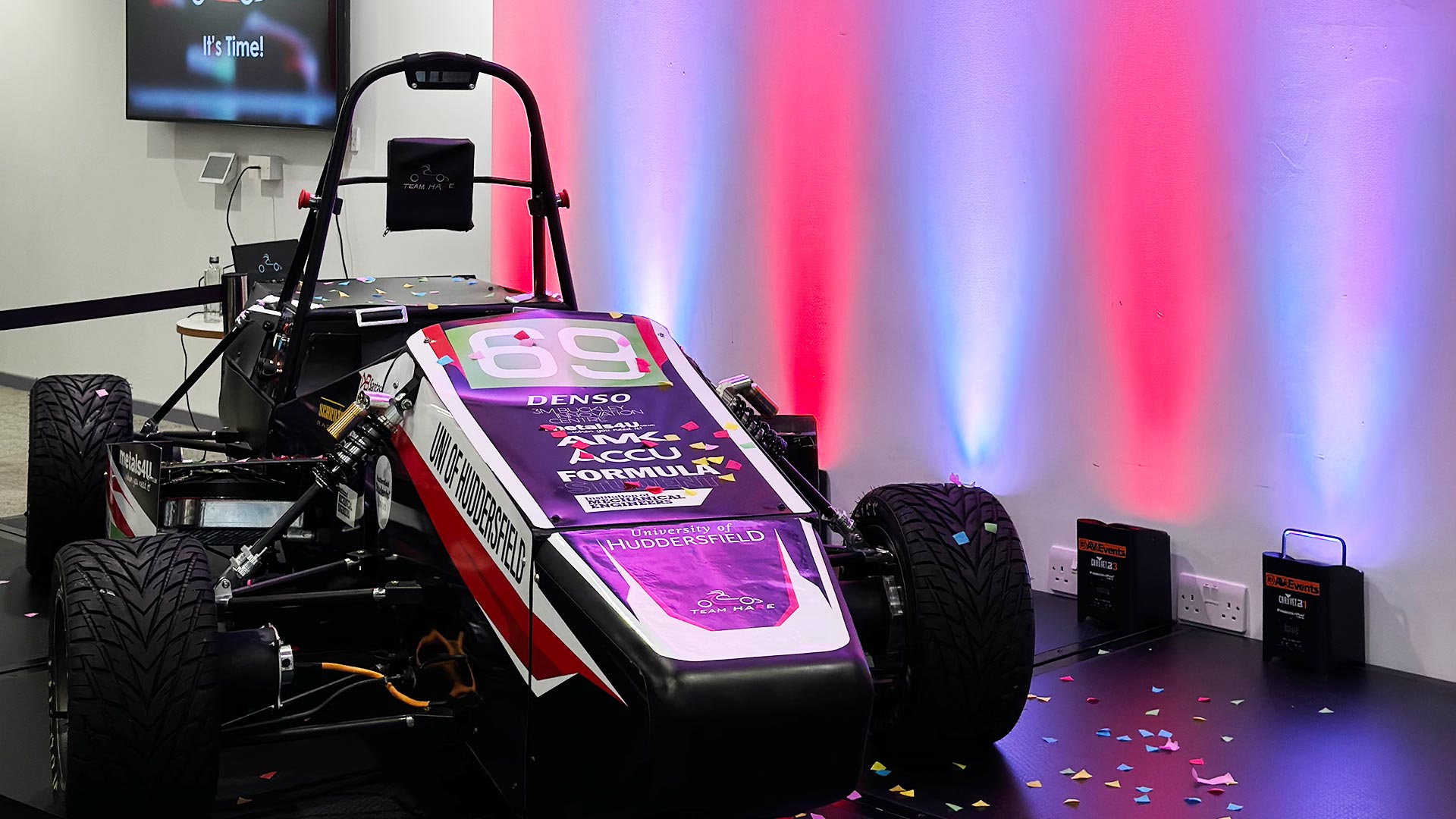 A vehicle for the Formula Student competition