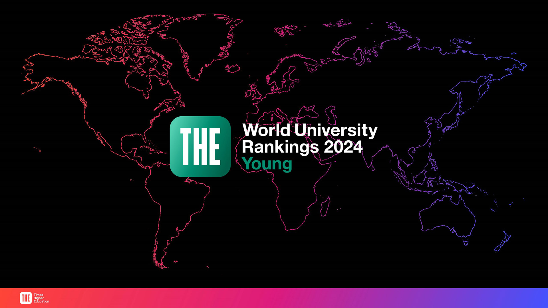 Logo of the Times Higher Education World Young University Rankings 2024