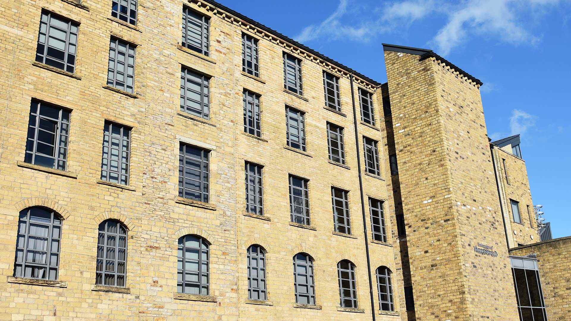 The Haslett Building at the University of Huddersfield