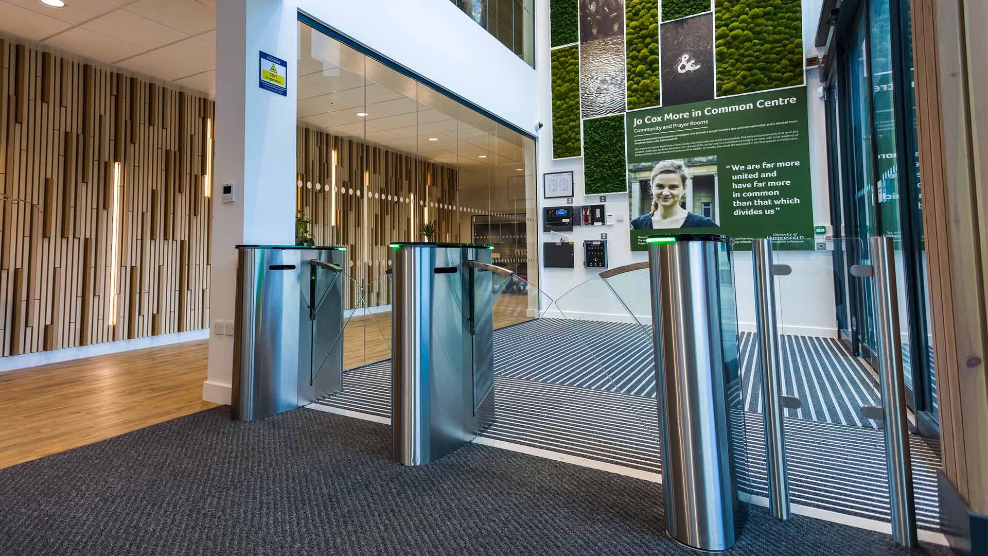 The Jo Cox Centre entrance area