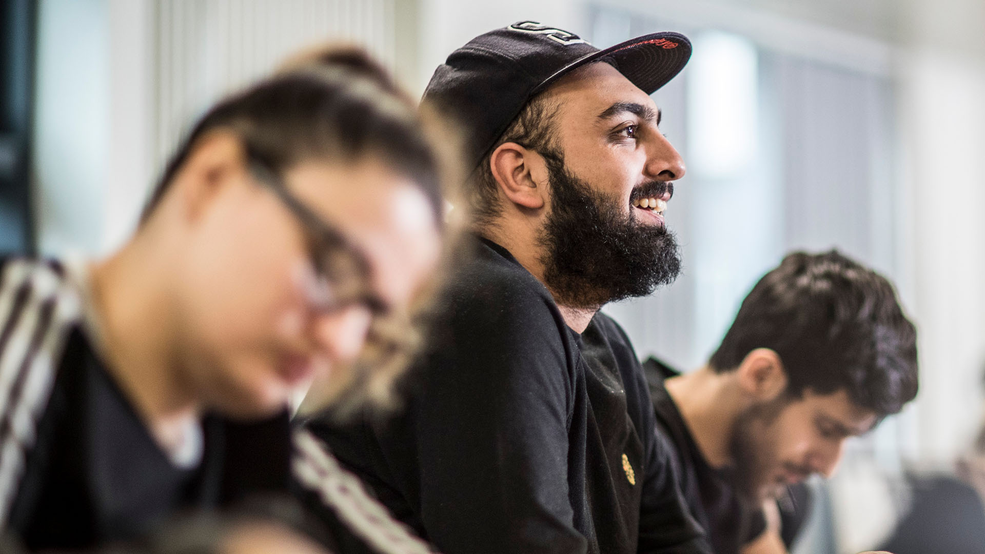 Students in a seminar