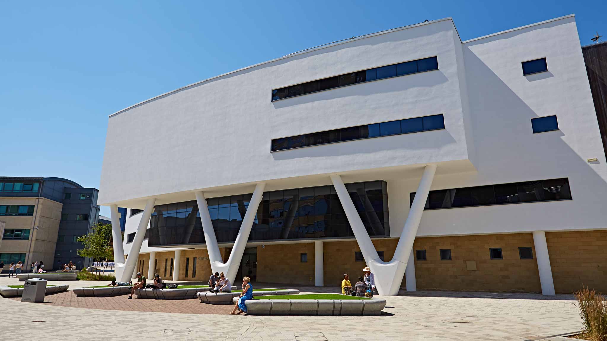 Image of the outside of our Richard Steinitz building